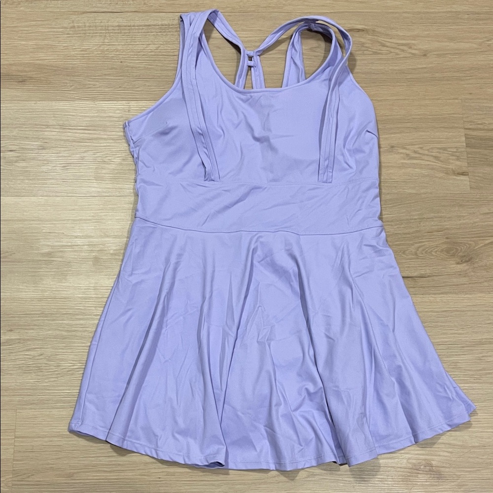 Violet Sleeveless Dress